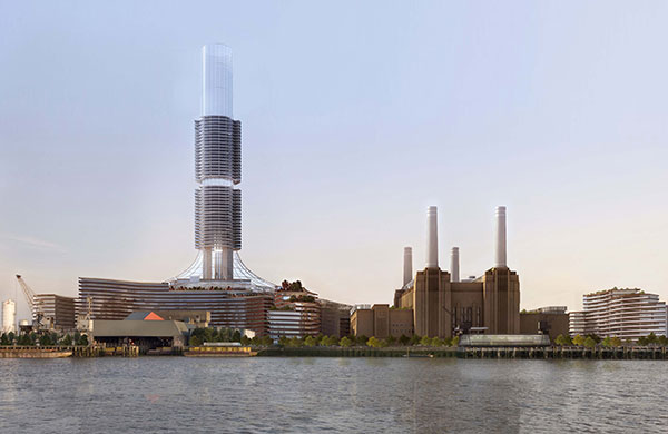 Battersea power station: 2008: Redevelopment plans for Battersea power station