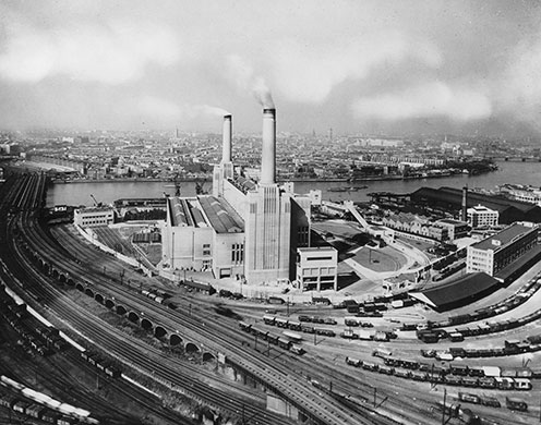 Battersea power station: 1936: The original design of Battersea Power Station