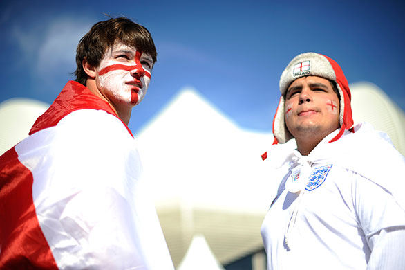 footy: Slovenia v England