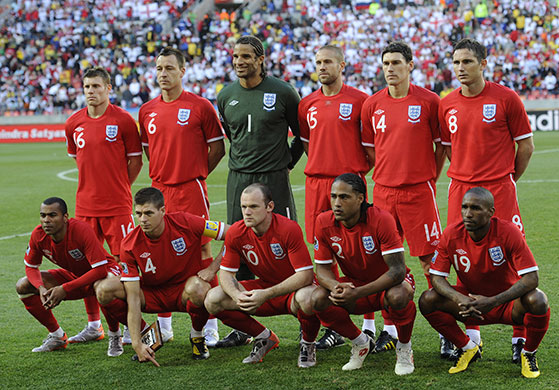Slovenia versus England: England team line up ahead of the match against Slovenia