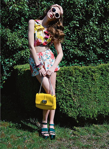 Fashion shoot: florals: Fashion shoot: florals