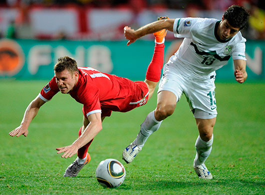 footy: Slovenia v England