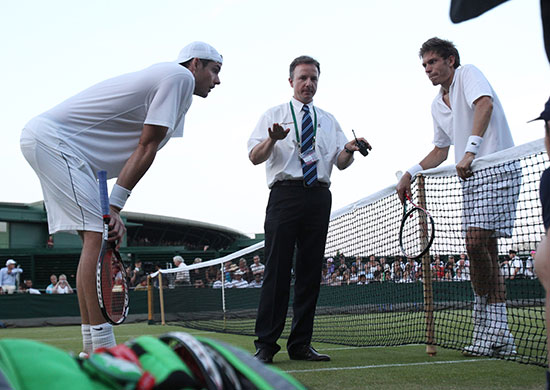 Isner versus Mahut: Wimbledon Men's Singles Isner versus Mahut