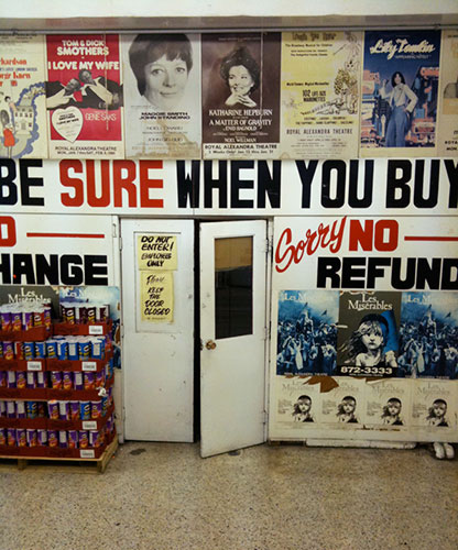 show & tell: kate nash: Honest Ed’s in Toronto