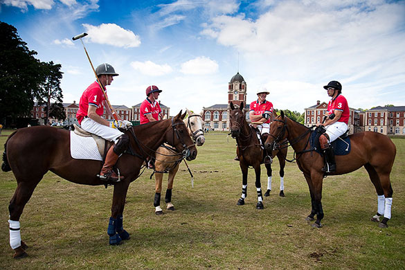 Peter Meade assignment: Hackett Army Polo Team