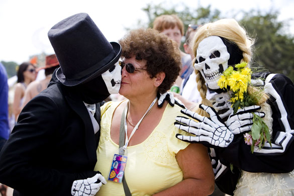 Glastonbury: Skeletons at Glastonbury