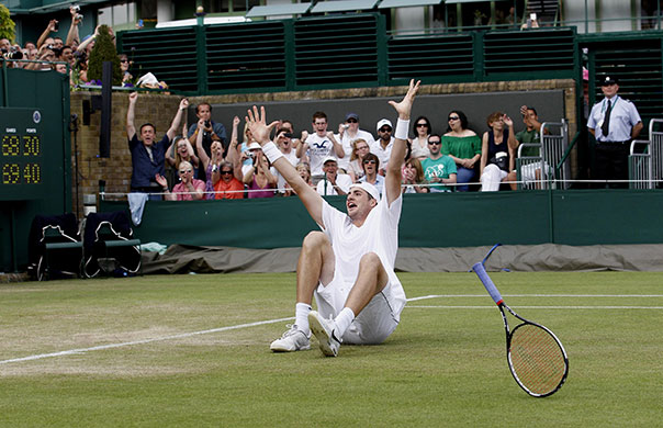 Isner v mahut: Tennis - 2010