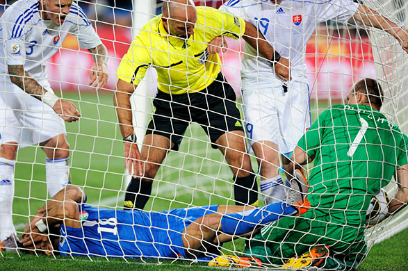 footy: Slovakia v Italy: Group F - 2010 FIFA World Cup