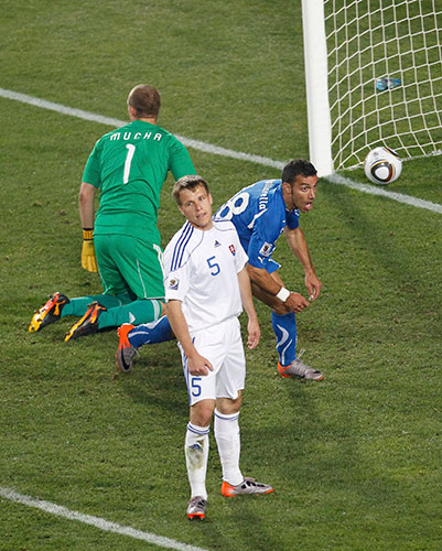 footy: Italy's Quagliarella