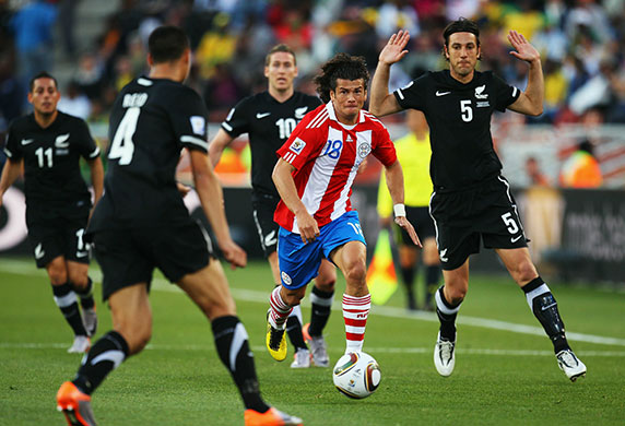 footy: Paraguay v New Zealand: Group F - 2010 FIFA World Cup