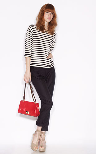 Line-up: Stripes: Cotton top