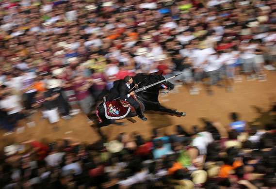 24 hours in pictures: San Juan festival in Ciutadella, Menorca