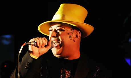 Boy George performs at Glastonbury