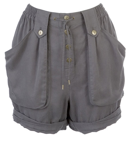 key trends: shorts: harem shorts