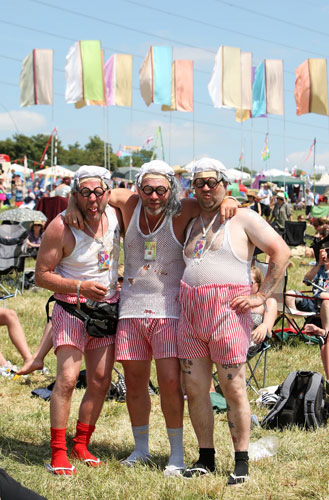 Glasto day three: fancy dress at glastonbury