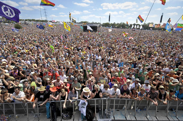 Glasto day three: glastonbury Crowd