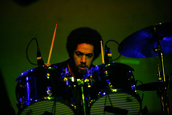 Meltdown 2: Brian 'Dangermouse' Burton of Broken Bells performs at Meltdown 2010