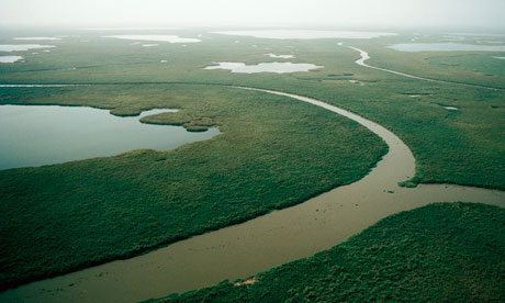 O rio Nilo no Sudão