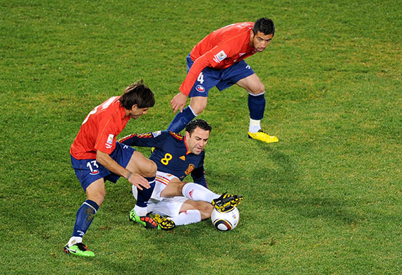 sport: Chile vs Spain