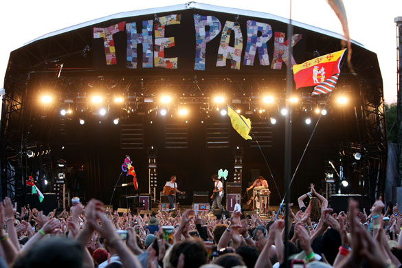Glasto day 3: Surprise guest Thom Yorke of Radiohead perfoms on The Park stage 