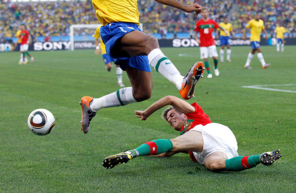 dream team: Brazil's Maicon