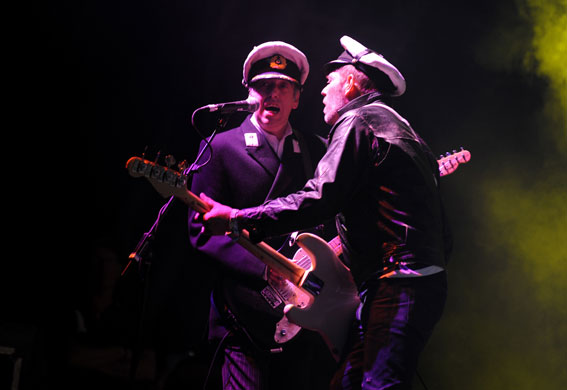 Bands: Mick Jones and Paul Simonon and the Gorillaz headline the Pyramid stage 