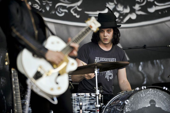 Bands: Jack White performs with hs band The Dead Weather 