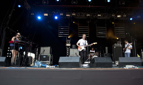 Avi Buffalo perform at Glastonbury