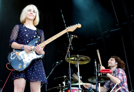 Bands: The Joy Formidable perform on the Other stage