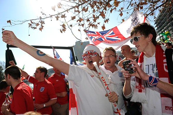 football match: Germany v England