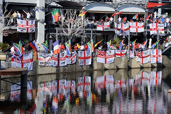 football match: Germany v England