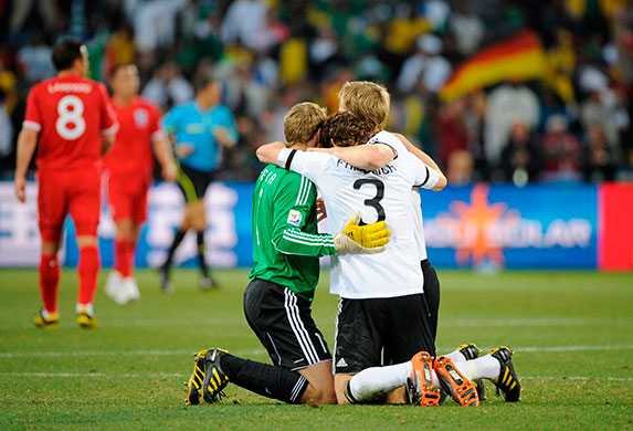 football match: Germany v England