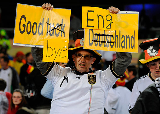 sport: Germany v England