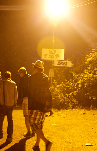 Glastonbury by night: Exhausted revellers leave Arcadia and Shangri-La dazed and confused