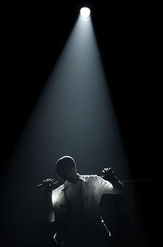 24 hours in pictures: Usher performs at the BET Awards