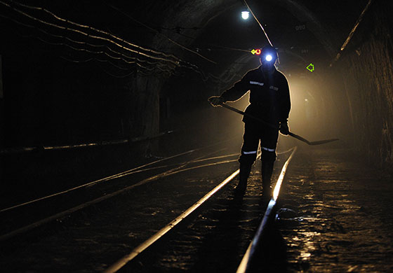 24 hours in pictures: A miner in China