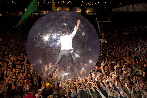 Flaming lips : The Flaming Lips at  Glastonbury