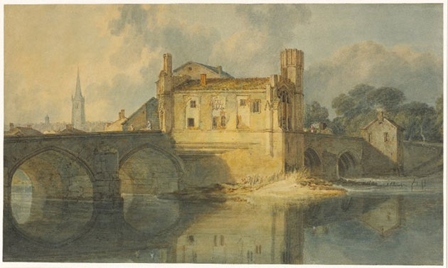 JMW Turner: Wakefield Bridge c.1798