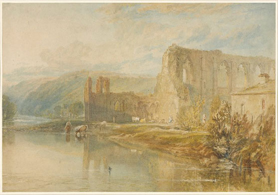 JMW Turner: St Agatha's Abbey, near Richmond, Yorkshire c.1821