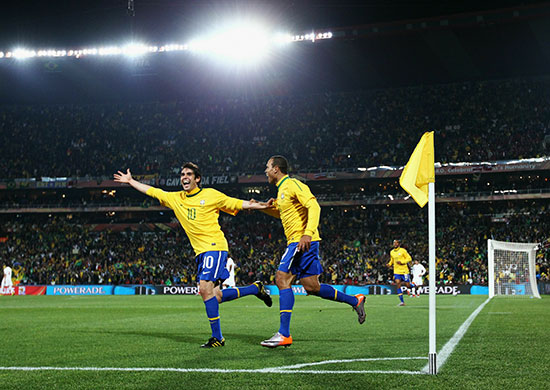 footie: Brazil v Chile: 2010 FIFA World Cup - Round of Sixteen