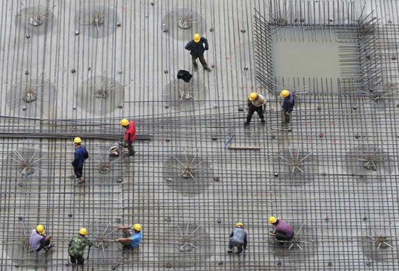 24 hours: construction site in Shenyang, China