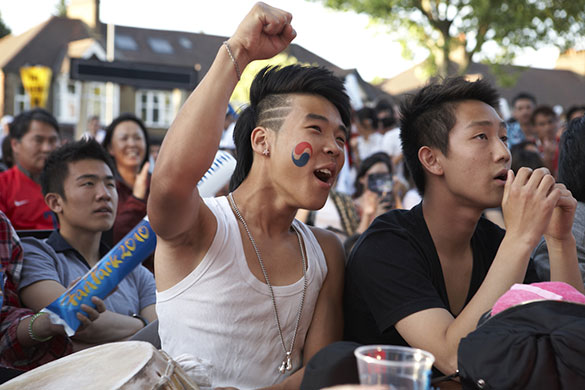 Fans network: South Korea fans in New Malden, London
