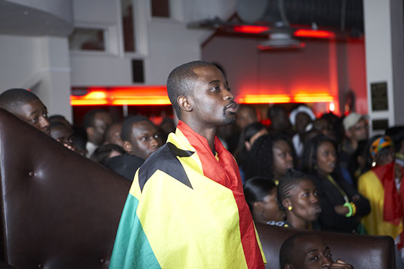 Fans network: Ghana fan in Brixton, London