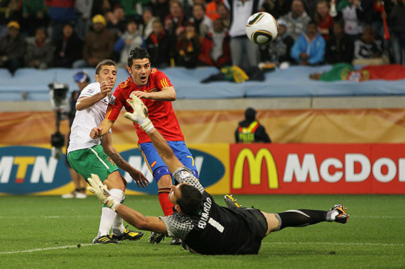 sport: Spain v Portugal: 2010 FIFA World Cup - Round of Sixteen