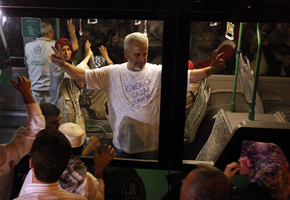 Istanbul activists return: An activist who was seized