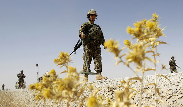 24 hours: Camp Hero, Afghanistan: Afghan soldiers on IED detection training course 