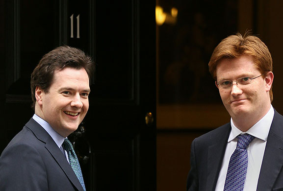 Week in Business: Danny Alexander stands with Chancellor of the Exchequer George Osborne