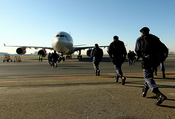England: England Team Arrive In South Africa-2010 FIFA World Cup