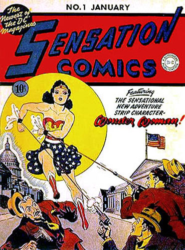 Wonder Woman: First cover appearance of Wonder Woman 1942