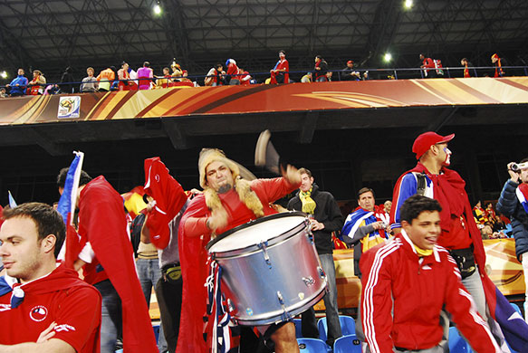 Banging the drum for Chile